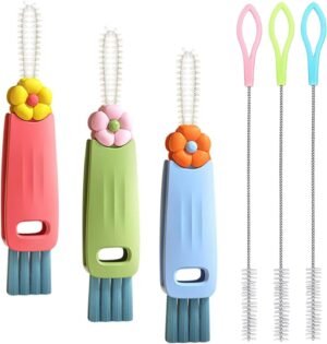 3 in 1 Cup Lid Cleaning Brush 6 Piece set
