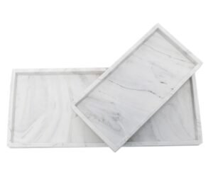 2 piece- Silicone Countertop and Vanity Tray